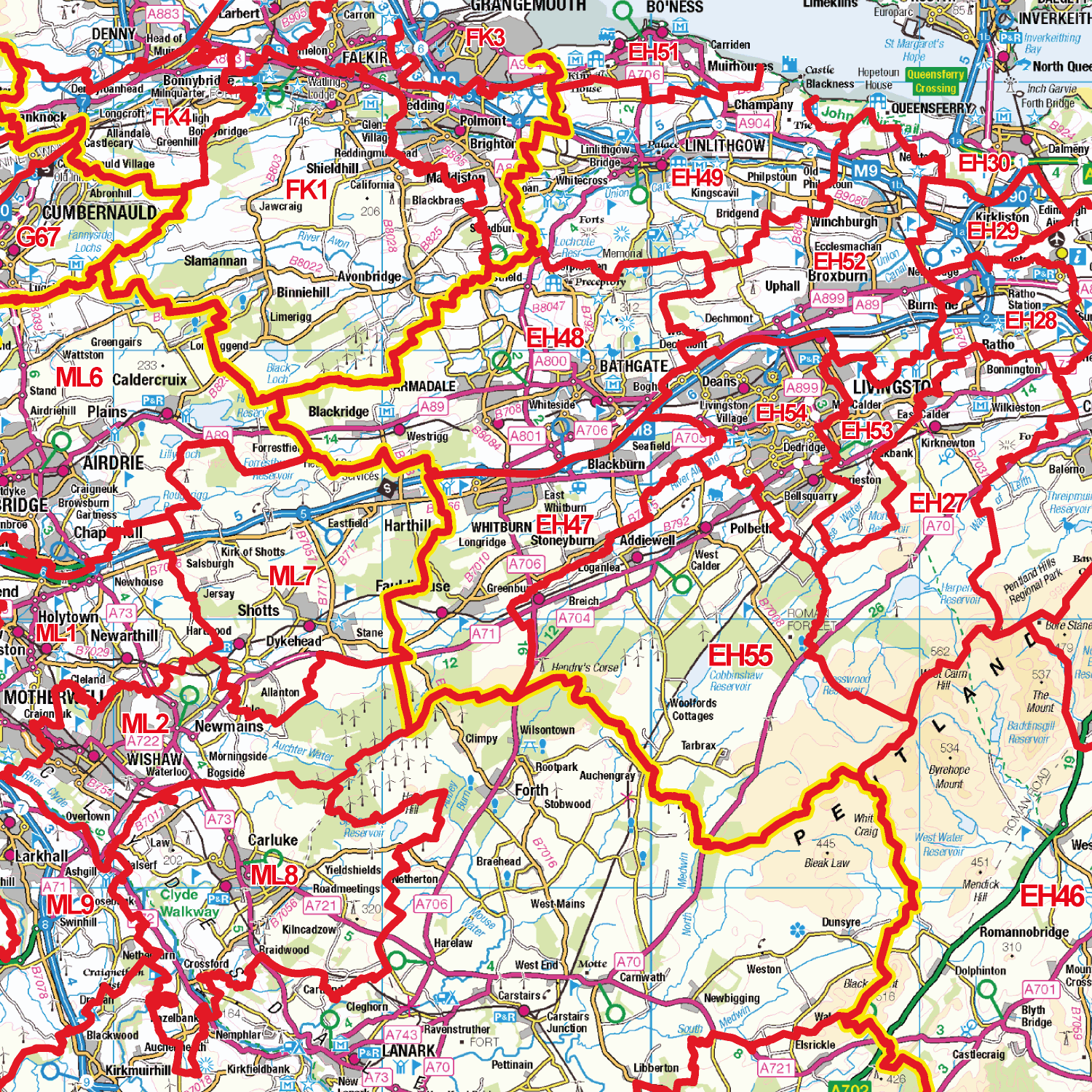 South Scotland - Postcode District - Locked PDF