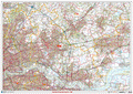 Romford - RM - Postcode Sector Map (G104)