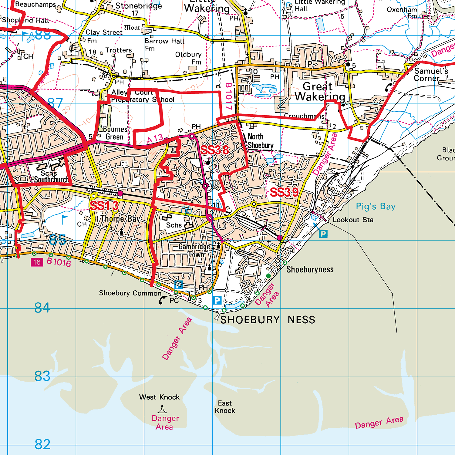 South West London - SW - Postcode Sector Map (G111)