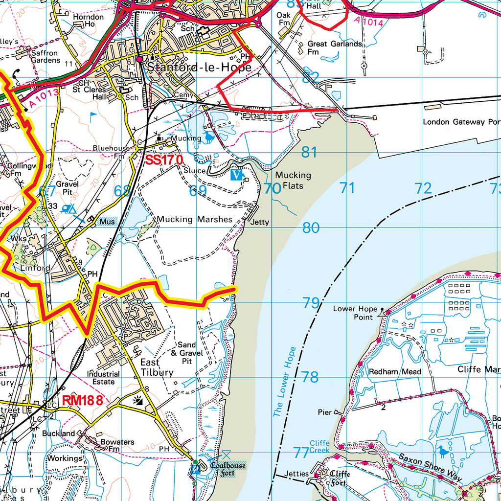 South West London - SW - Postcode Sector Map (G111)