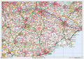 Tonbridge - TN - Postcode Sector Map (G113)
