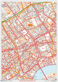 West City London - WC - Postcode Sector Map (G119)