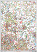 Walsall - WS- Postcode Sector Map (G123)