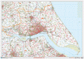 Hull - HU - Postcode Sector Map (G16)