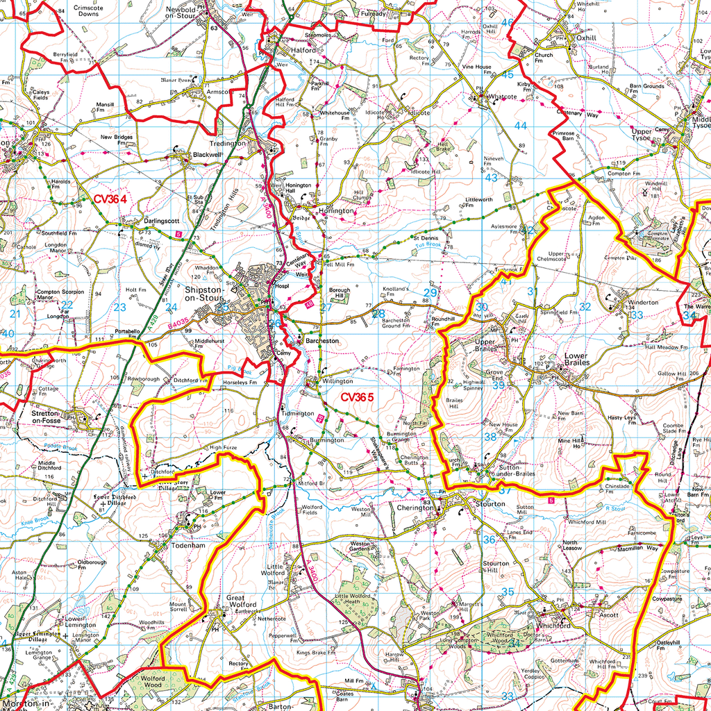 G20 Postcode Coventry - CV - Postcode Sector Map (G20) – XYZ Maps