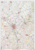 Cambridge - CB - Postcode Sector Map (G22)