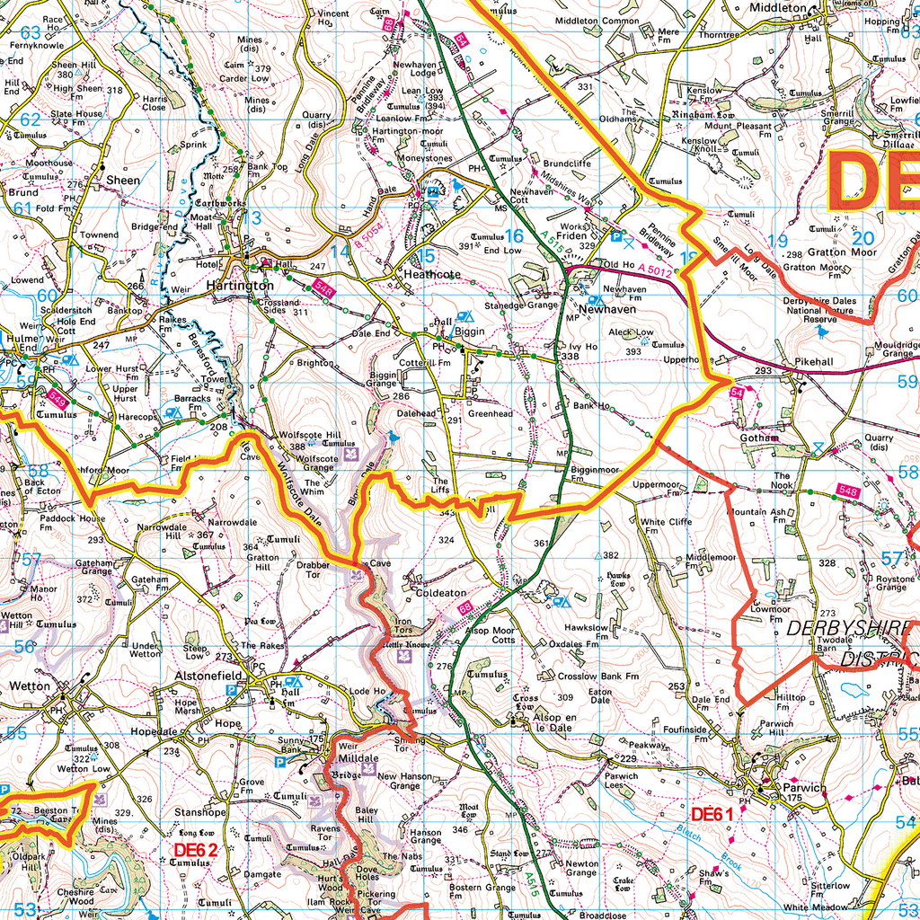 Stockport - SK - Postcode Sector Map (G24)
