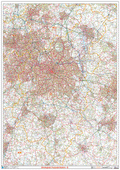 Birmingham - B- Postcode Sectors Map (G2)