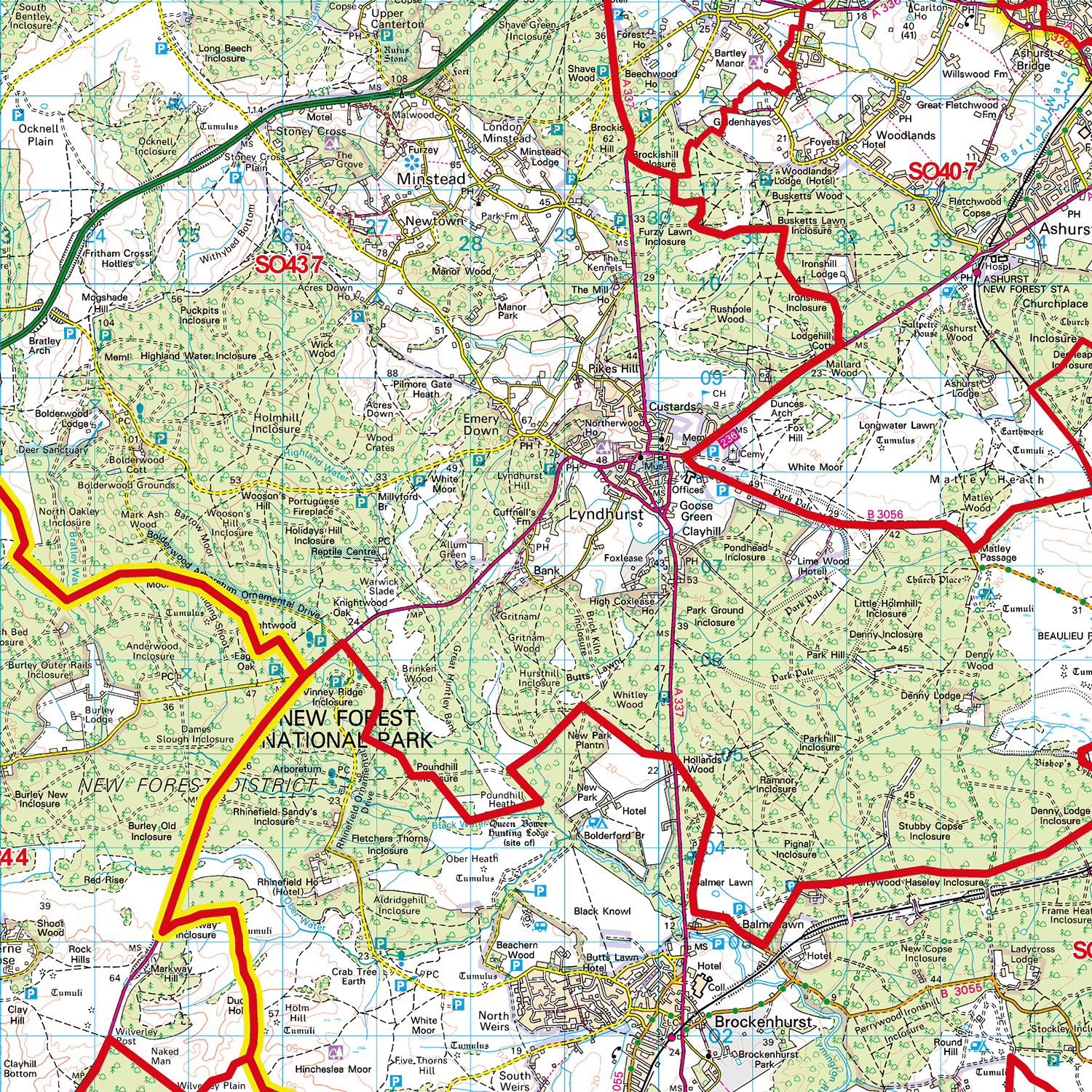 Southampton - SO - Postcode Sector Map (G35)