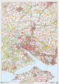 Southampton - SO - Postcode Sector Map (G35)