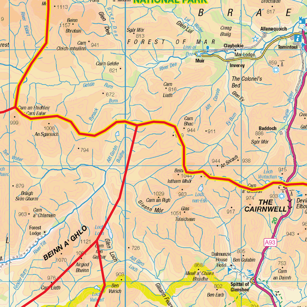 Aberdeen - AB - Postcode Sector Map (G46)