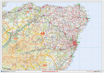 Free Interactive UK Postcode District Map | XYZ Maps