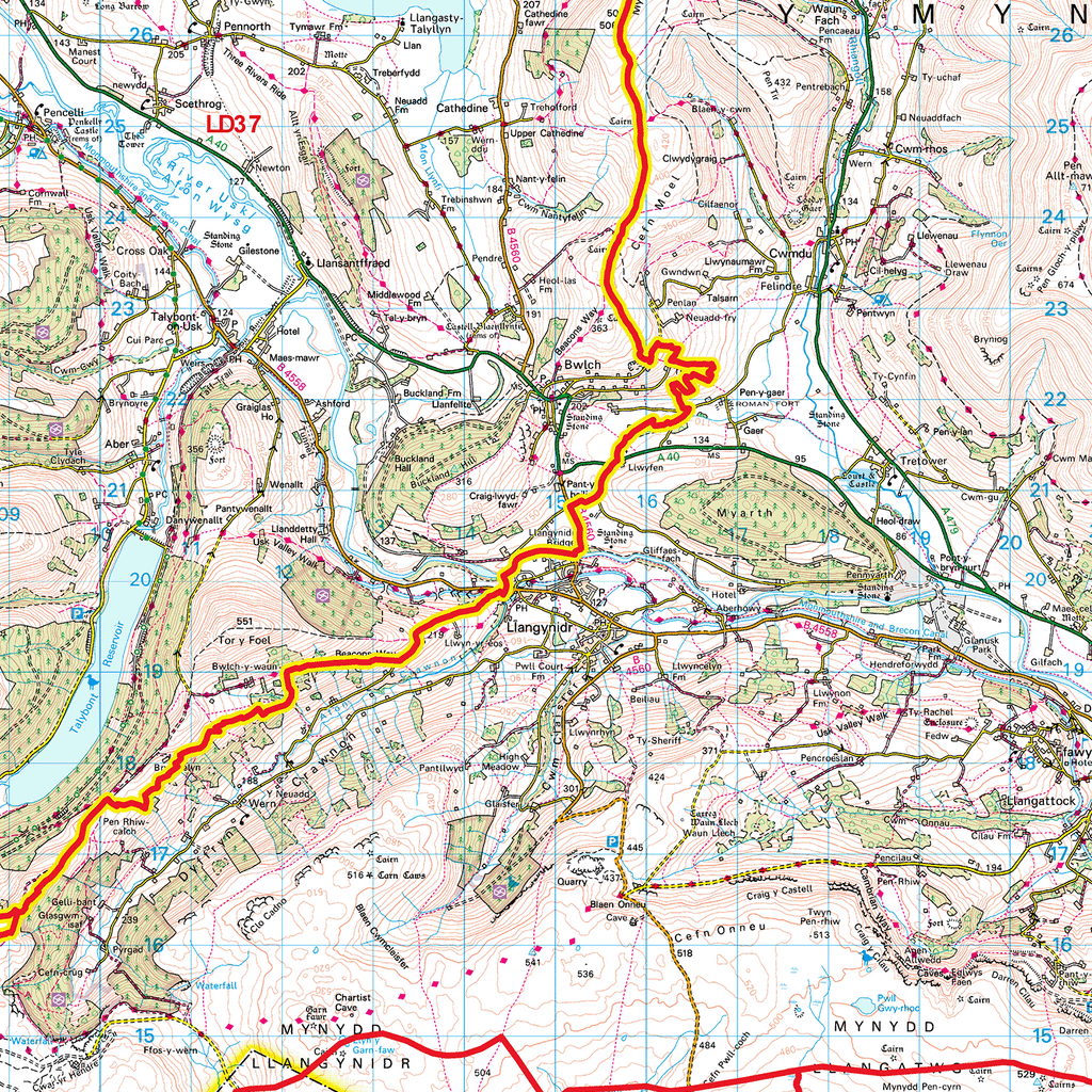 Cardiff - CF - Postcode Sector Map (G51)