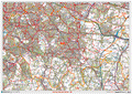 Bromley - BR - Postcode Sector Map (G65)