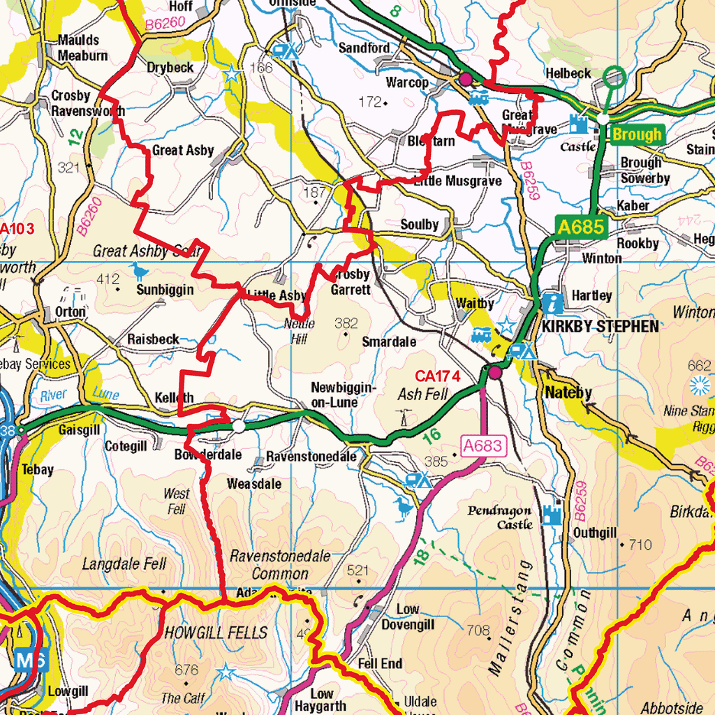 Carlisle - CA - Postcode Sector Map (G67)