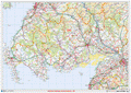 Dumfries & Galloway - DG - Postcode Sector Map (G71)
