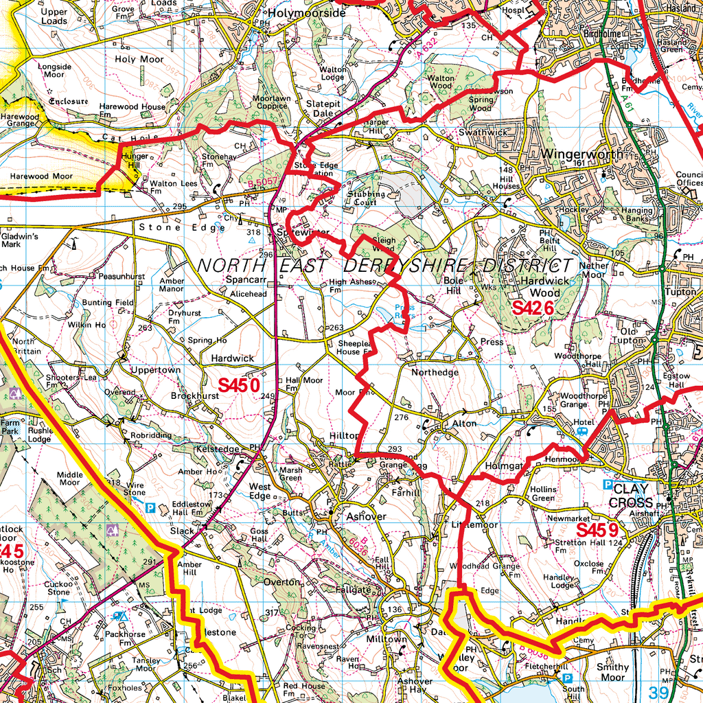 Sheffield - S - Postcode Sector Map (G7)