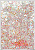 North London - N - Postcode Sector Map (G95)