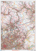 Oldham - OL - Postcode Sector Map (G98)