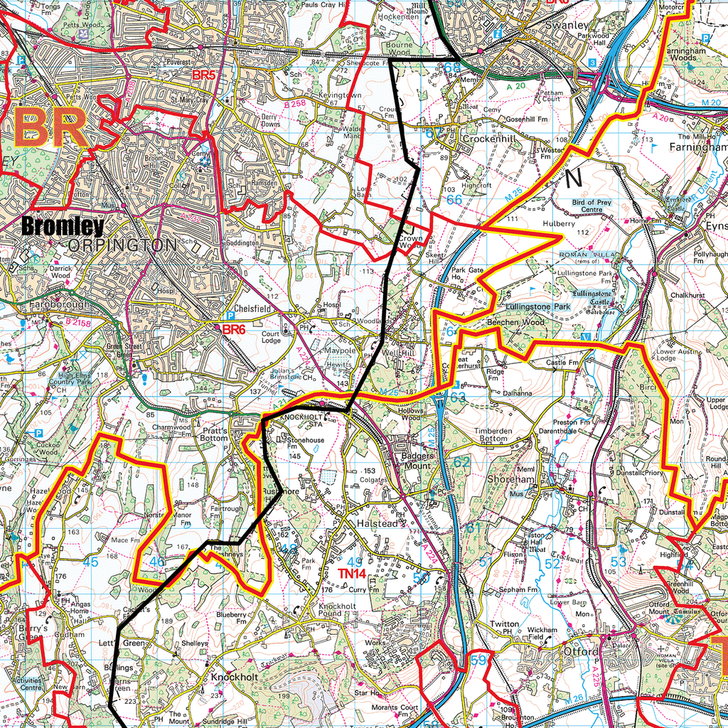 Greater London Authority Boroughs with Postcode Districts