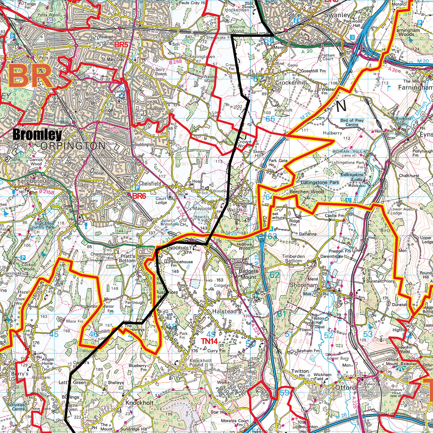 Greater London Authority Boroughs with Postcode Districts