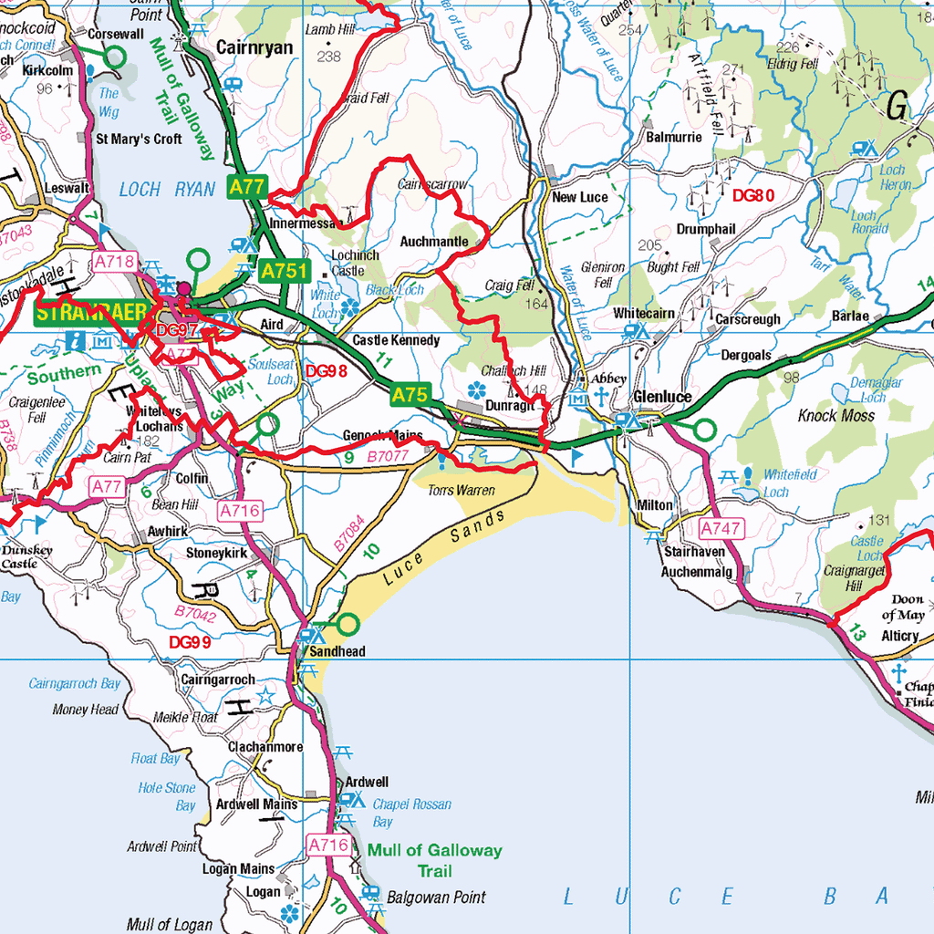 Postcode Sector Map - (S15) - South West Scottish Borders - Editable GeoPDF