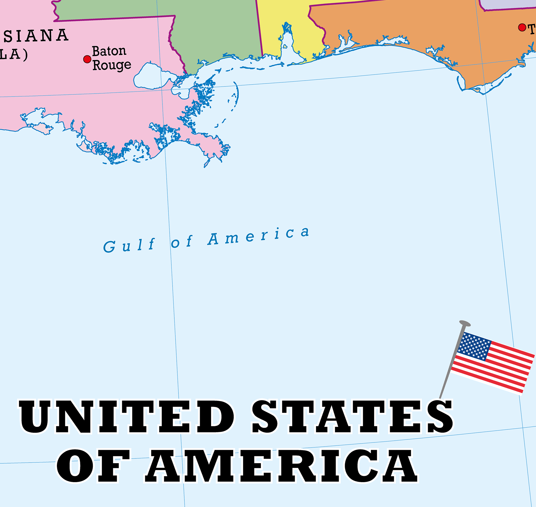 USA States, Map of American States and Capitals