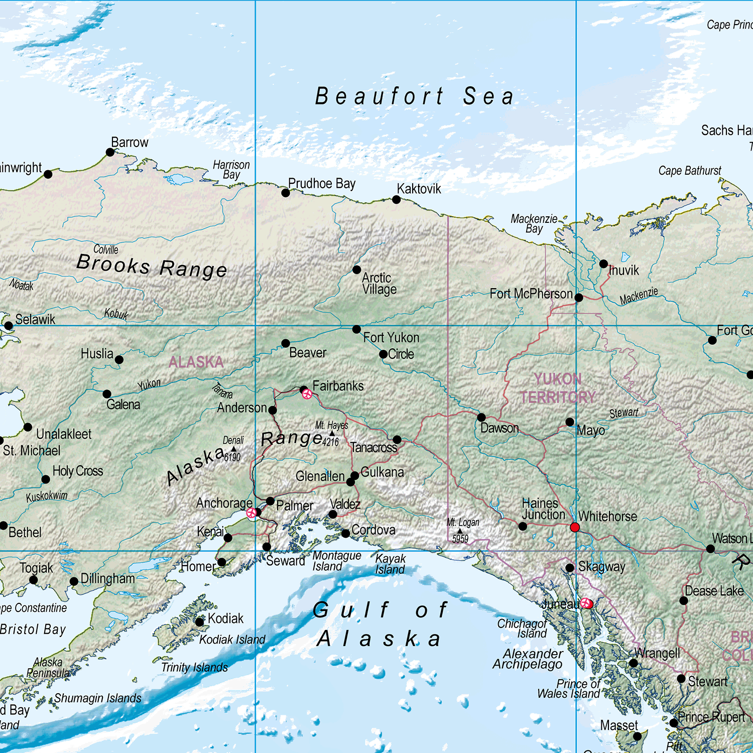 World Physical Wall Map - Huge Size: 1:20m Scale