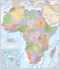 Continental Series Africa Map - Editable GeoPDF