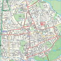 London XYZ CityMap - London North East Wall Map