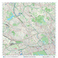 London XYZ CityMap - London North West Wall Map
