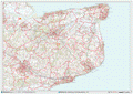 Canterbury - CT - Postcode Wall Map