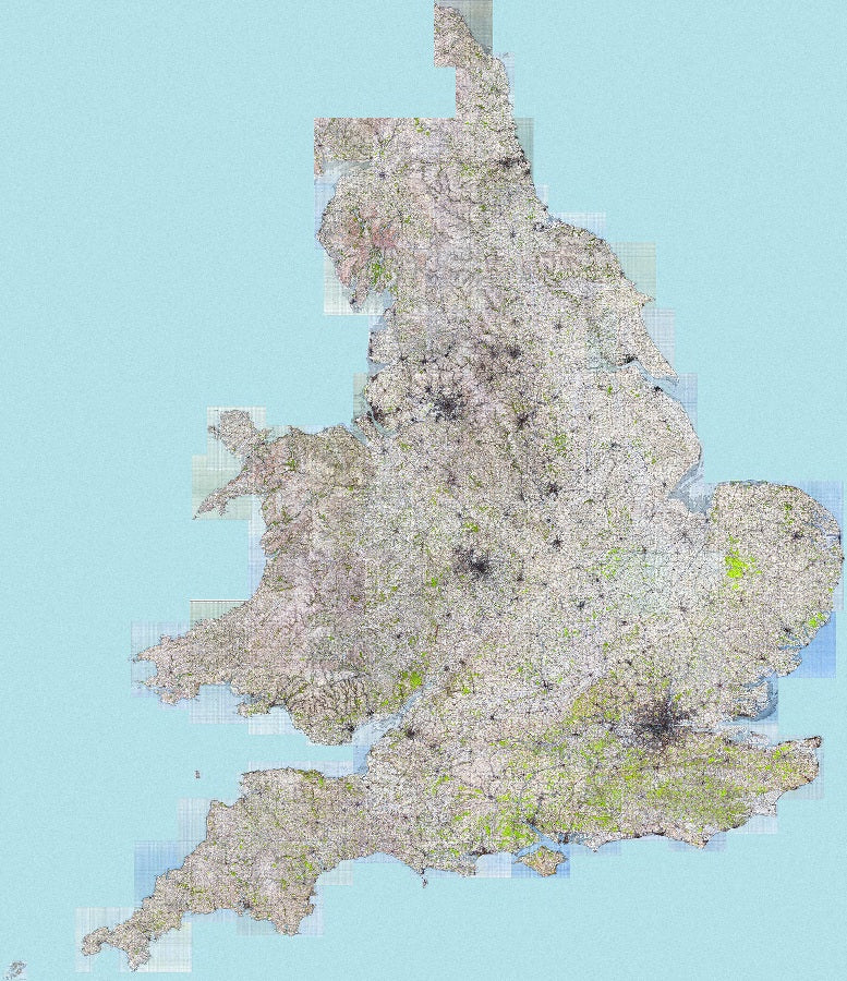 England & Wales Complete 1940s Map
