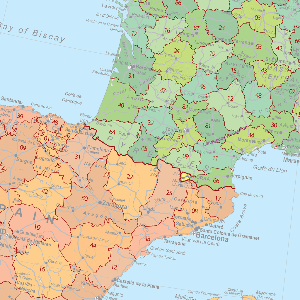 4311 Postcode Map Europe Postcode Map - GIF Image – XYZ Maps
