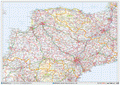 Exeter - EX - Postcode Wall Map
