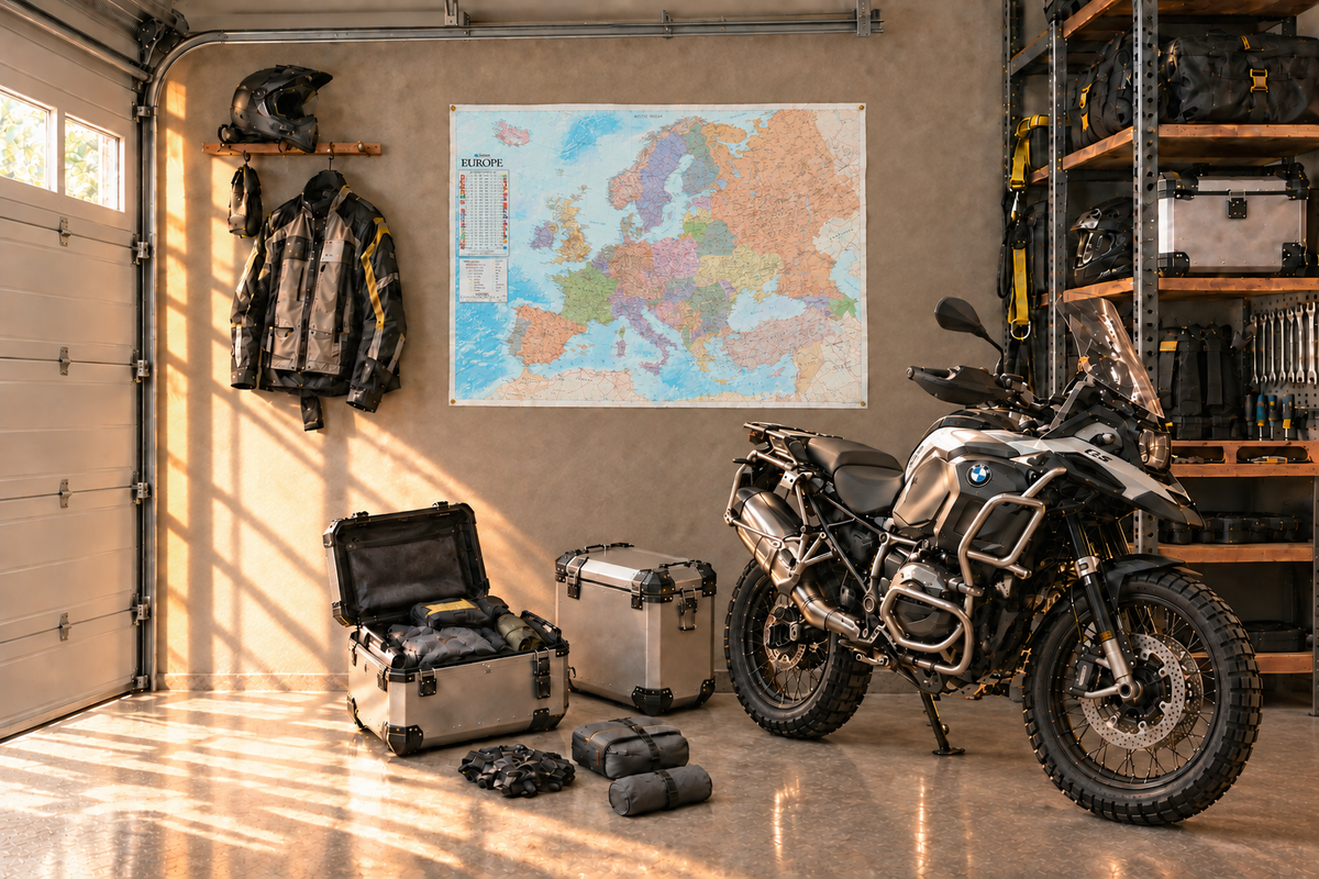 Garage map preview without compass