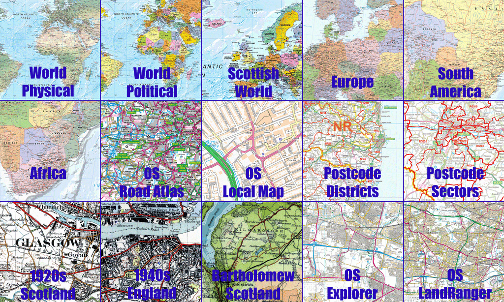 Giant Maps