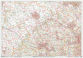 Hemel Hempstead - HP - Postcode Wall Map