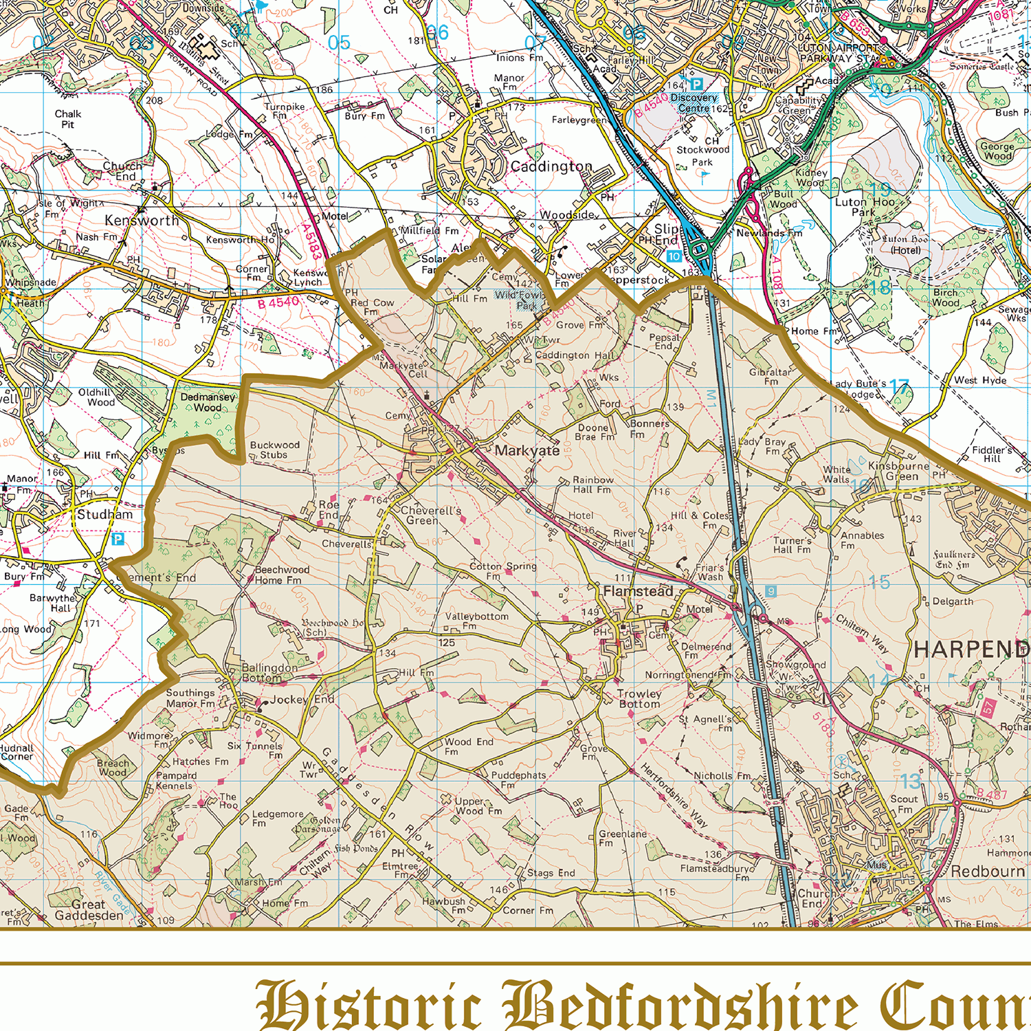 Historic English County Maps (pre-1974) – XYZ Maps