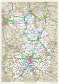 Historic Cambridgeshire County Map