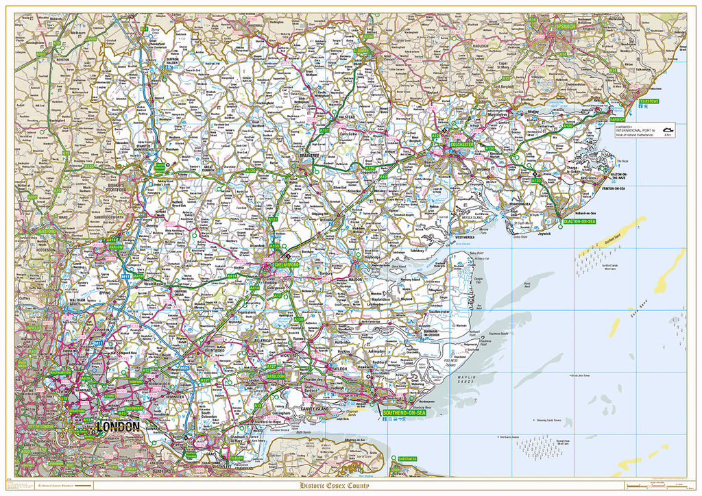 Historic Essex County Map