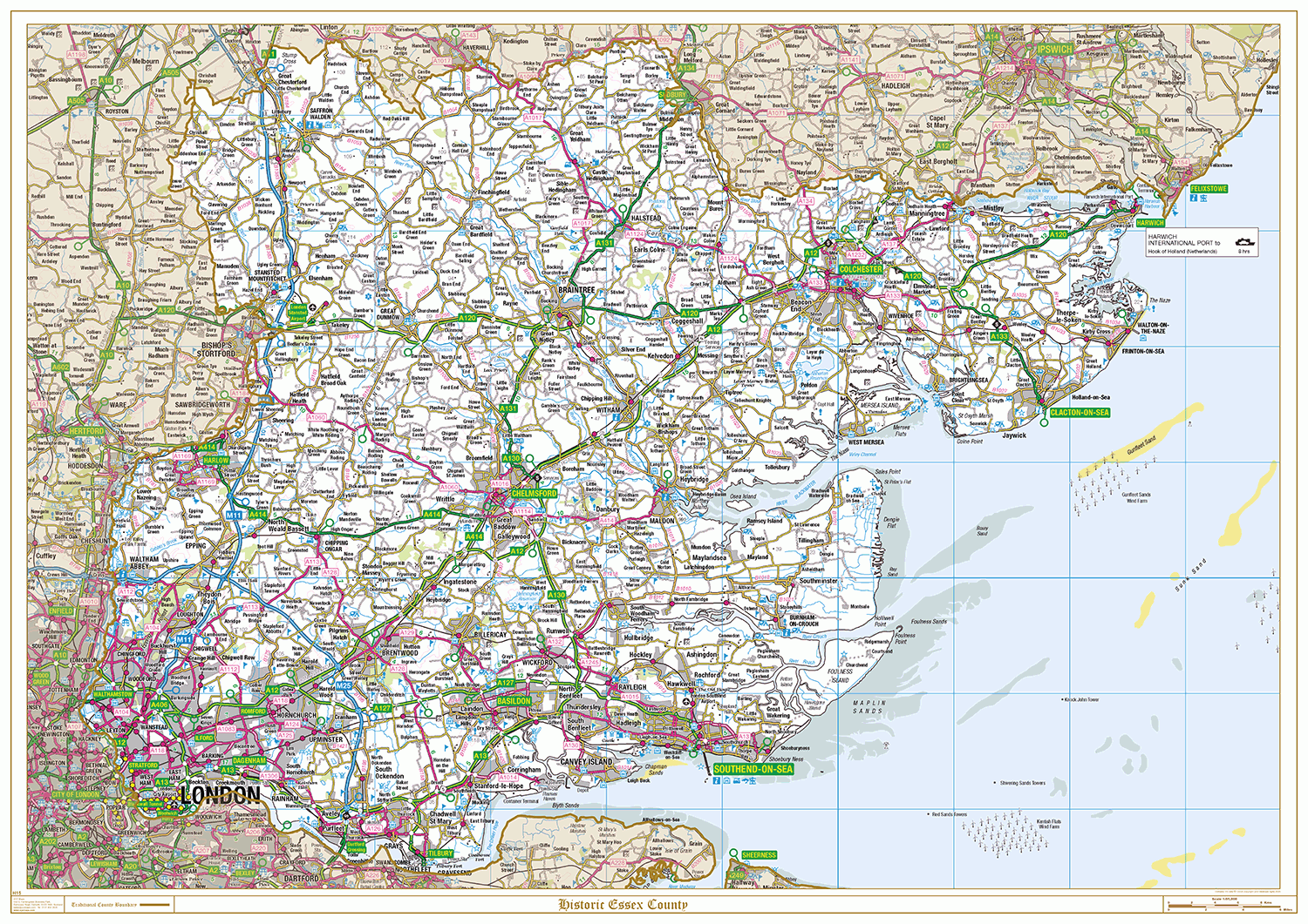 Historic Essex County Map