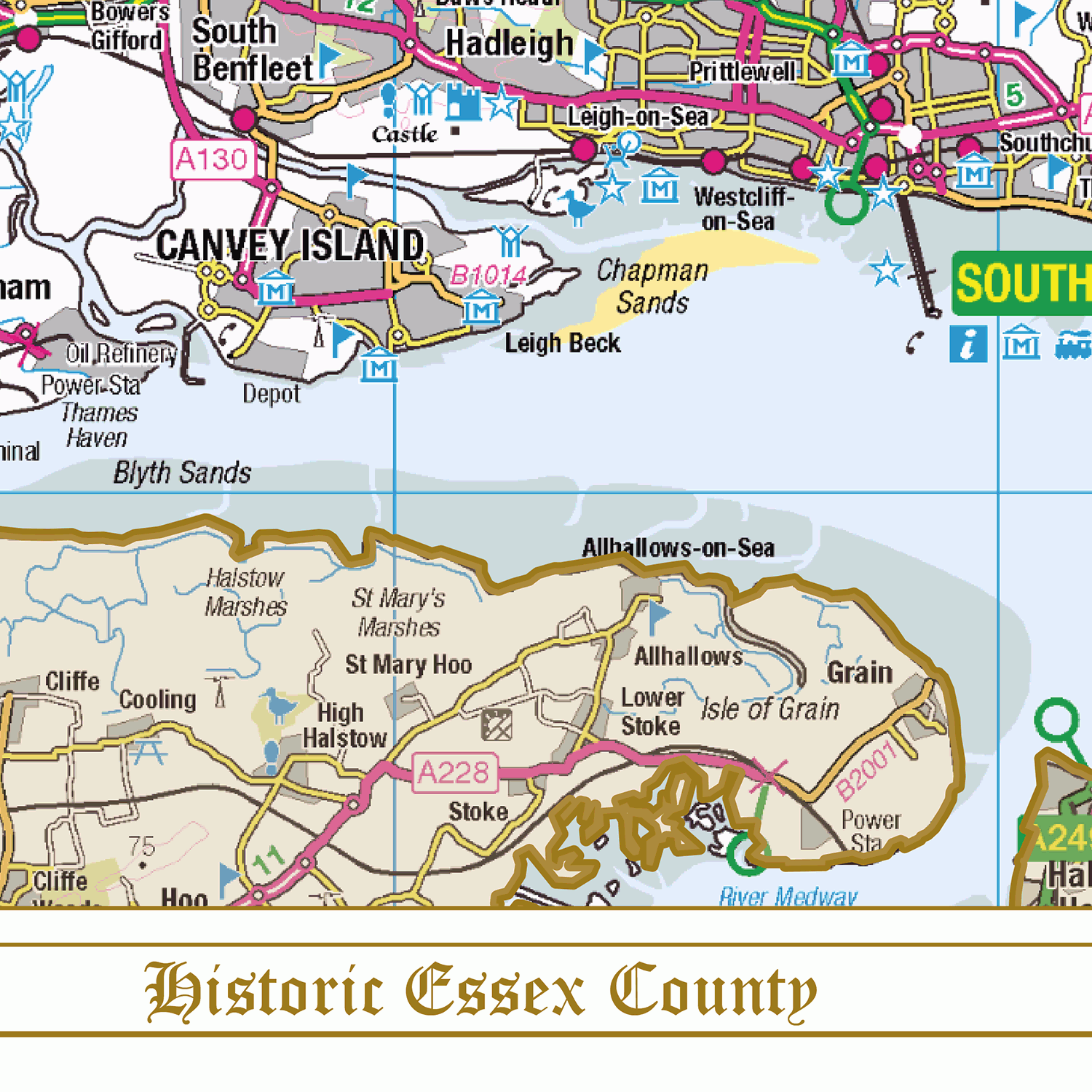 Historic Essex County Map