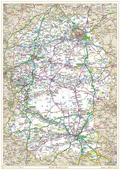 Historic Wiltshire County Map