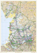 Historic Lancashire County Map