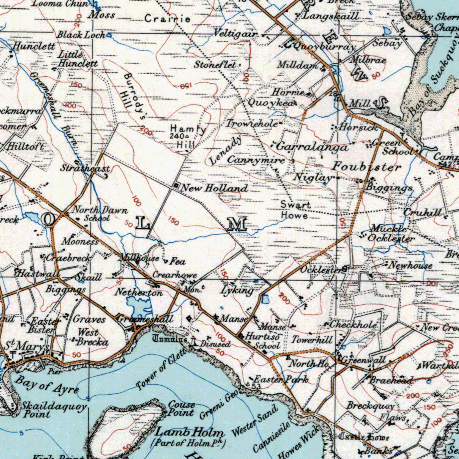 HY & HZ 1920s Map Tiles