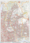 Ilford - IG - Postcode Wall Map