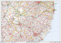 Ipswich - IP - Postcode Wall Map