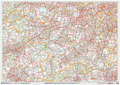 Kingston-Upon-Thames - KT- Postcode Wall Map