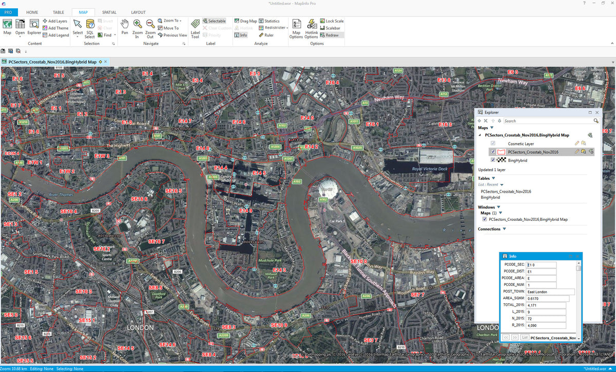 MapInfo Pro Charity Edition – XYZ Maps